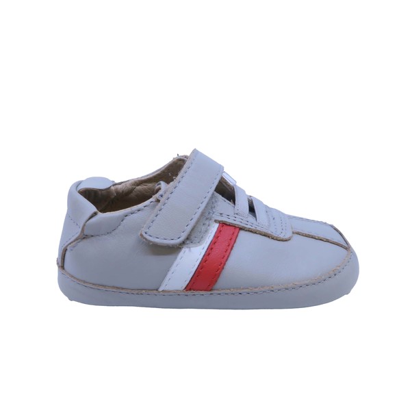 Old Soles Boys Gray | Red Shoes size: 4 Infant - Picture 3 of 3